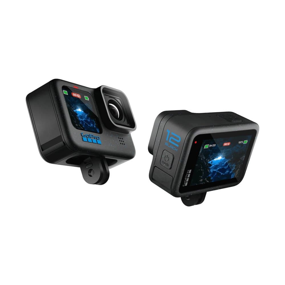 กล้อง GoPro HERO12 Black สองมุม ด้านหน้าและด้านหลัง